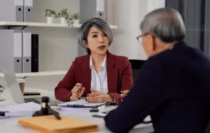 Advogados conversando