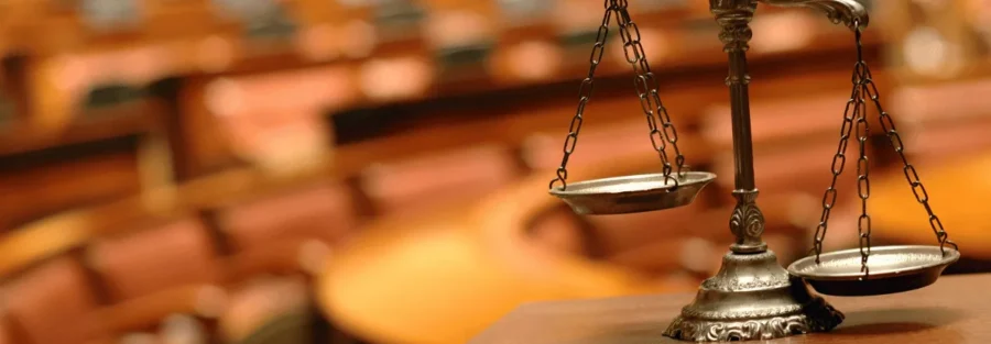 Sala de audiência vazia